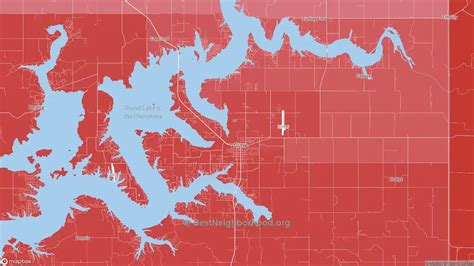 Grove, OK Political Map – Democrat & Republican Areas in Grove ...