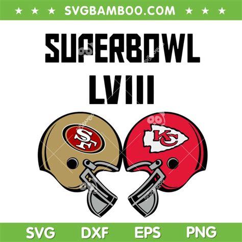 NFL Super Bowl LVIII SVG PNG