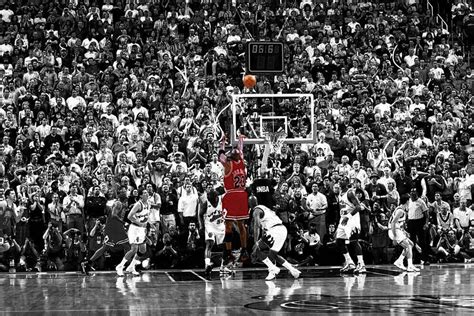 Michael Jordan 'Last Shot' 1998 Photograph by Shop Art | Pixels