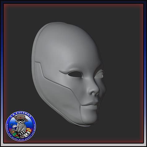 Free 3D file Joy mask (PayDay 3)・Template to download and 3D print・Cults