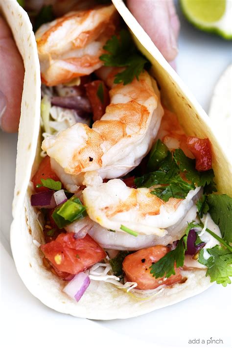 Shrimp Tacos Recipe - Add a Pinch