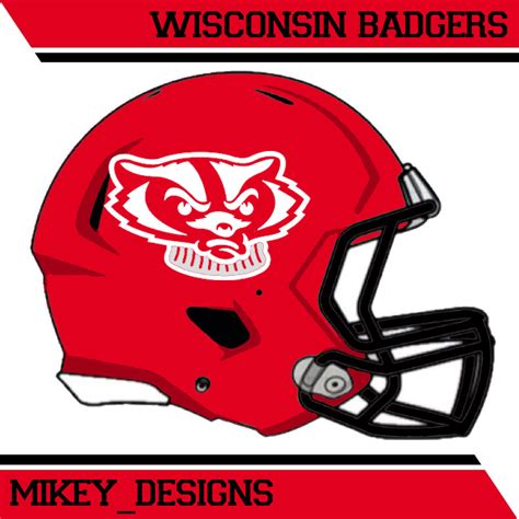 Wisconsin Concept Helmet - Concepts - Chris Creamer's Sports Logos Community - CCSLC ...