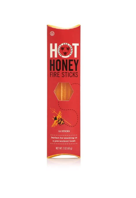 Savannah Bee Company Hot Honey Fire Sticks, 12 Sticks | Furnish