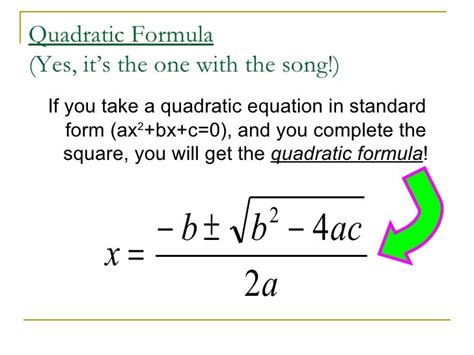 Quadratic Formula And Discriminant Worksheet