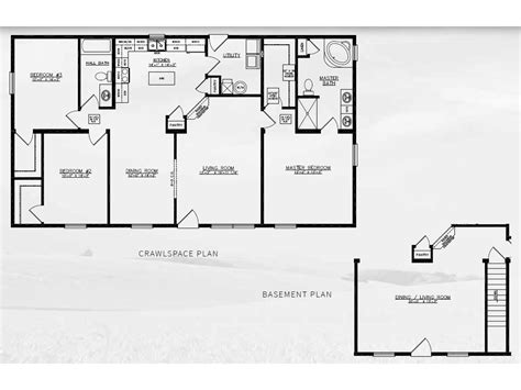 Indiana Ranch Modular Home - 1,620 SF - 3 Bed 2 Bath - Next Modular