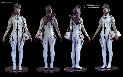 ArtStation - Coronavirus Sci-fi Nurse Design