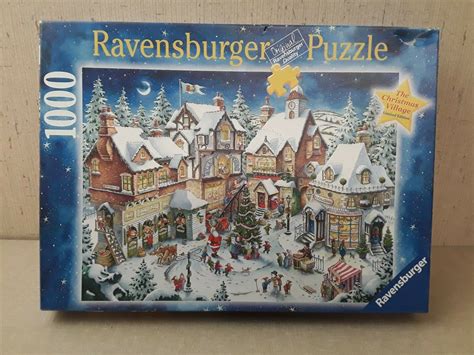 Ravensburger The Christmas Village Limited Edition 1000 Piece Jigsaw Puzzle | eBay ...