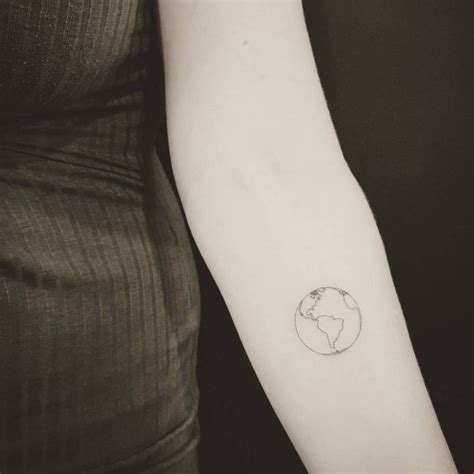 Share more than 76 small earth tattoo best - in.cdgdbentre