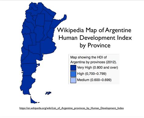 Argentina’s HDI: The Wikipedia’s Worst Map? - GeoCurrents