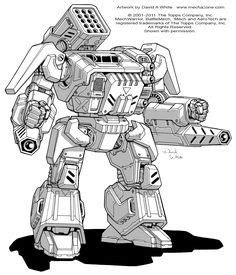 War Robots Coloring Pages