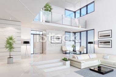 Luxury white interior. | Modern houses interior, Modern house design, Dream home design