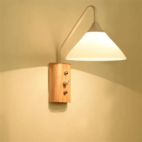 Bedside Lamp LED Reading Lamps Wall Mounted 110 220v Bedroom Wall Lighting Contemporary E27 ...