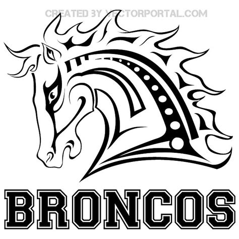 Broncos Coloring Pages at GetColorings.com | Free printable colorings pages to print and color