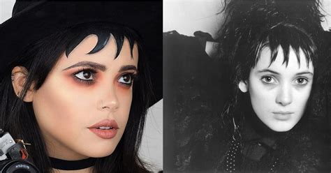 Beetlejuice Lydia Deetz Halloween Makeup | POPSUGAR Beauty