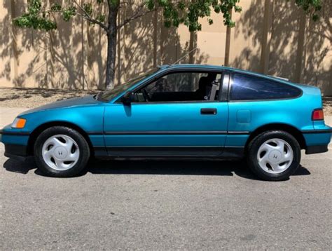 1991 HONDA CRX Si 25K Original MILES Perfect for Restoration MECHANICAL GREAT - Classic Honda ...