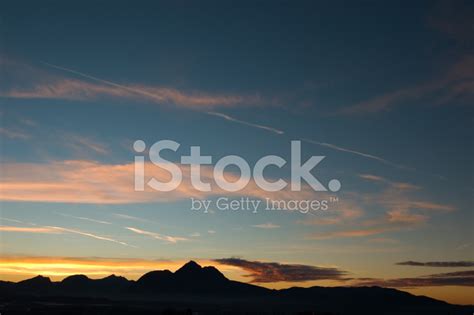 Mountain Silhouette Sunset Stock Photo | Royalty-Free | FreeImages