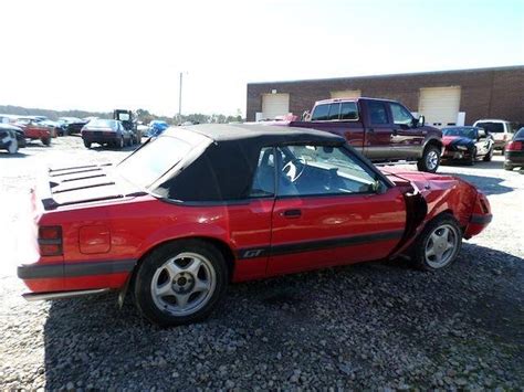 83-86 Ford Mustang Convertible 5 Manual - Red