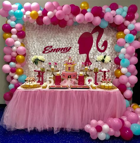 Diy Barbie Birthday Party Ideas