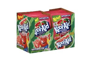 Bulk Box Kool-Aid Kool Aid Unsweetened Drink Mix Watermelon Flavour 48 ...