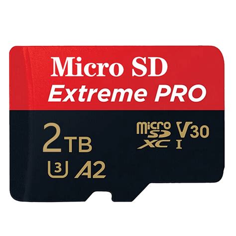 High Speed Micro SD Card 2TB 100% real capacity Micro SD / TF Flash ...