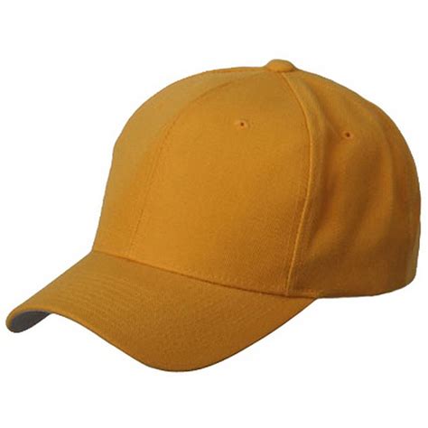 Yellow Adjustable Baseball Cap 1392