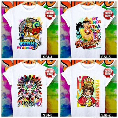 Sinulog Sr. Sto Nino T-shirt high quality print | Lazada PH