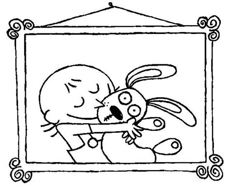 Knuffle Bunny Coloring Pages