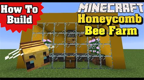 Minecraft Bee Farm Build