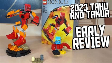 BIONICLE Tahu and Takua 40581 REVIEW | Eljay's Reviews - YouTube