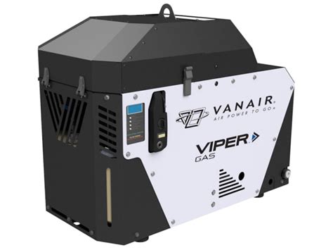 Vanair Viper 60 Honda Gas Powered Portable Rotary Screw Air Compressor | Gas Powered Air ...