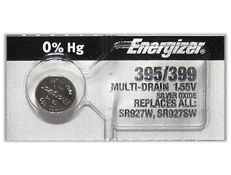 Energizer V395, V399 395/399 1.5 Volt #395 Watch/Calculator Battery - TheBatterySupplier.Com