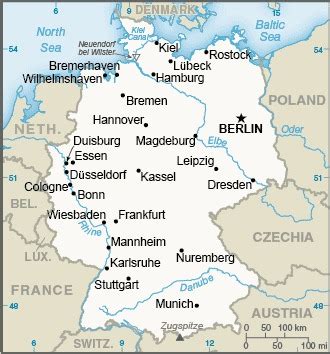 Germany Location - Geography