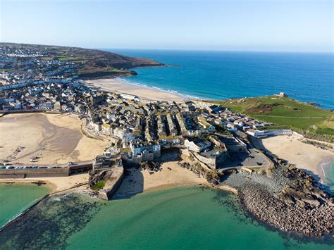 St Ives - Four Beaches from Above | Cornwall Guide Images