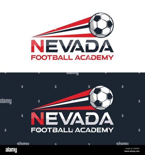 Nevada Football Academy sports logo design Stock Vector Image & Art - Alamy
