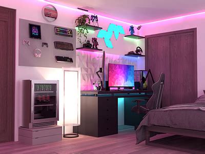 Gaming Room Design designs, themes, templates and downloadable graphic elements on Dribbble