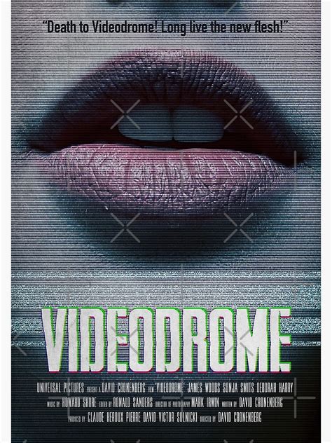 "Videodrome by David Cronenberg with James Woods, 1980. Science Fiction Body Horror Alternative ...