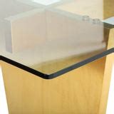 Aiden Glass Top Dining Table – High Fashion Home