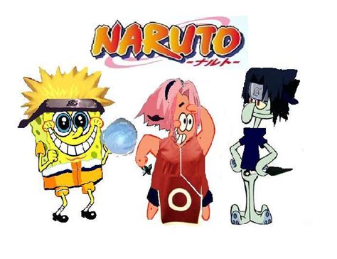 Spongebob Squarepants Naruto