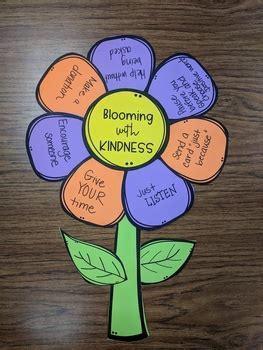 Blooming with Kindness Craftivity! by Learning Cove | TpT