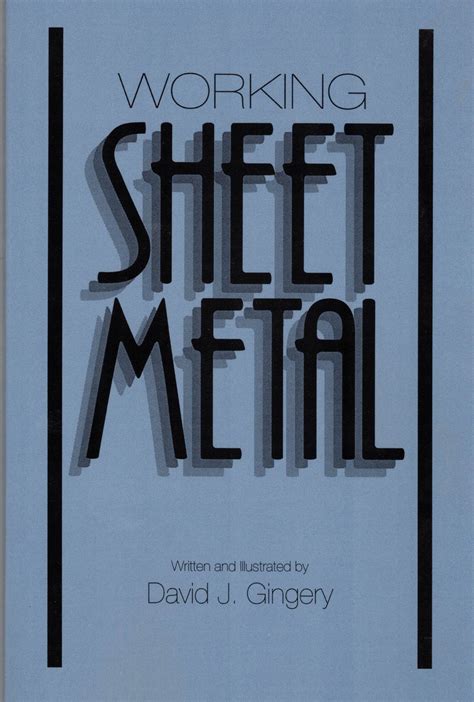 Book, Working Sheet Metal