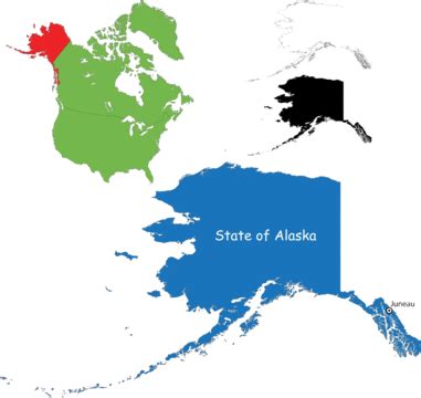 Multicolored Vector Map Of Usa Alaska Green Hawai Vector, Alaska, Green, Hawai PNG and Vector ...