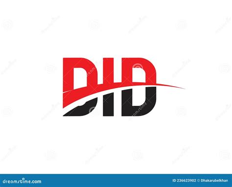 DID Letter Initial Logo Design Vector Illustration Stock Vector ...