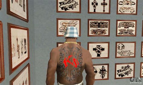 Albanian Eagle Tattoo for GTA San Andreas