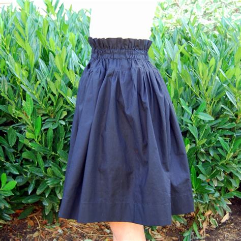 High Waisted Skirt Tutorial, revisited - Crap I've Made