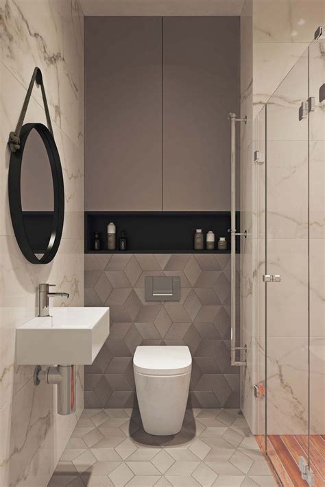 30+ modern bathroom design ideas plus tips 26 > Fieltro.Net | Small toilet design, Small toilet ...