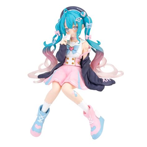 Buy Zhongkaihua Miku Figure Pink Miku BiCute Bunnies Figure Miku Noodle Stopper Figures Miku ...