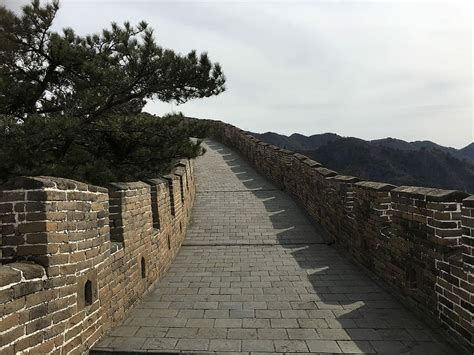 HD wallpaper: Great Wall, gray concrete hallway under cloud, stone wall, walk | Wallpaper Flare