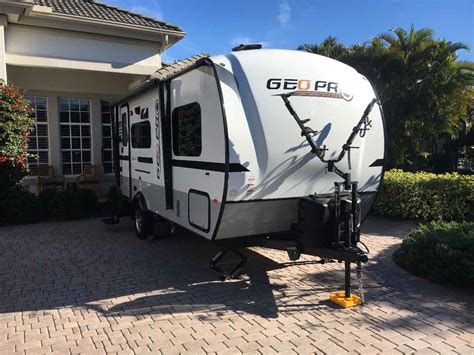 2018 Used Forest River ROCKWOOD GEO PRO G19FBS Travel Trailer in ...