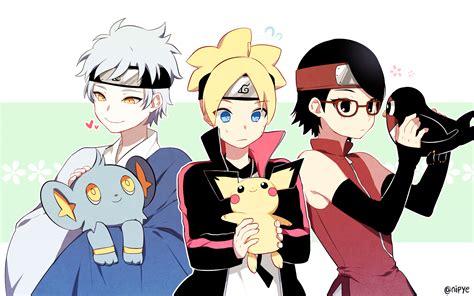 Boruto And Sarada Wallpapers - Top Free Boruto And Sarada Backgrounds ...