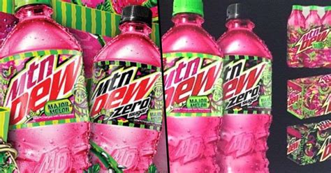 Mountain Dew Is Releasing a Watermelon Flavor and It's Bright Pink | 22 ...